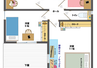 2階 間取図（パターン1）