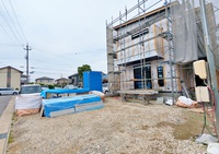 広い駐車場